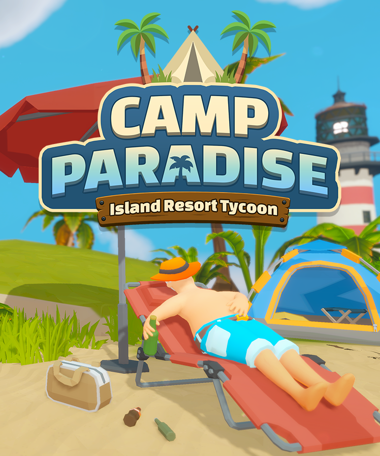 Camp Paradise vertical key art